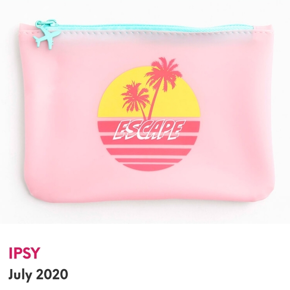 NEW Ipsy July 2020 Glambag Makeup Cosmetics Pouch NWOT - Picture 2 of 8